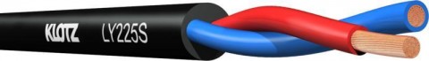 Klotz twinaxiális hangfalkábel 2 x 2,5 mm² - PVC - 25m Klotz twinaxiális hangfalkábel 2 x 2,5 mm² - PVC - 25m