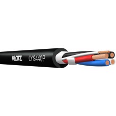 Klotz rendszer hangfalkábel érzékelő vezetékkel 4 x 4 mm² + 0,5 mm² - PUR - 30m