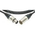 Klotz M1 pro mikrofonkábel XLR 3p mama/papa Neutrik csatlakozók - 0,5m