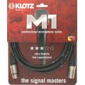 Klotz M1 pro mikrofonkábel XLR 3p mama/papa Neutrik csatlakozók - 5m