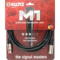 Klotz M1 pro mikrofonkábel XLR 3p mama/papa Klotz csatlakozók - 1m