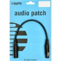 Klotz M1 pro mikrofonkábel XLR 3p mama/papa Klotz csatlakozók - 0,6m