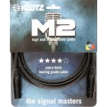 Klotz M2 csúcskategóriás mikrofonkábel vastag külső köpennyel és Klotz XLR-rel - 15m