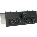 Klotz SmartBeam OCTO 4x opticalCON DUO-ra - 42 TE MIS TE optikai elosztó - multimode optika