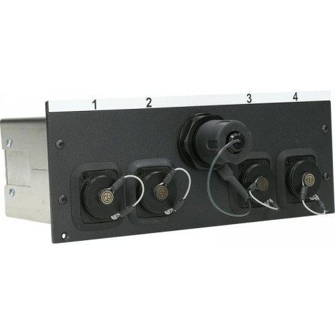 Klotz SmartBeam OCTO 4x opticalCON DUO-ra - 42 TE MIS TE optikai elosztó - multimode optika