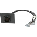 Klotz 8 csatornás RMP modul - 21 HP RMP 25p papa - 2 x SIL - kábel OW15Y - 0,55m