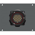 Klotz 8 csatornás RMP modul - 21 HP RMP 25p mama - 2 x SIL - kábel OTW204Y - 0,35m