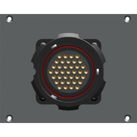 Klotz 12 csatornás RMP modul - 21 HP RMP 37p mama - 3 x SIL - kábel OTW204Y - 0,35m