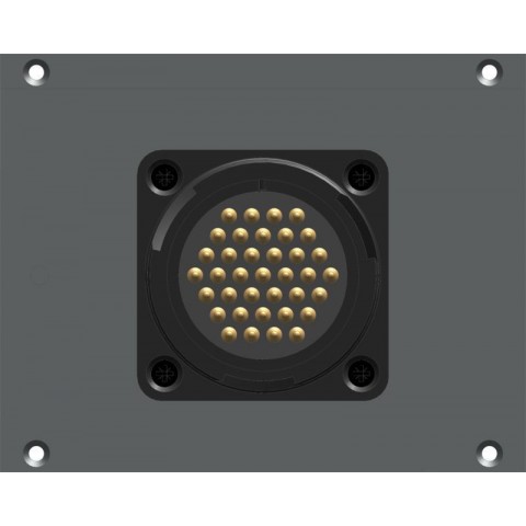 Klotz 12 csatornás RMP modul - 21 HP RMP 37p papa - 3 x SIL - kábel OTW204Y - 0,6m