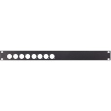 Klotz 19"-os MIS zárópanel - 1 RU 2 x MIS-T modulhoz