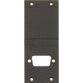 Klotz 7 HP rögzítőlemez 19"-os MIS modulkeretekhez előfúrás 1 x D-Sub 9p/15p (HD) számára