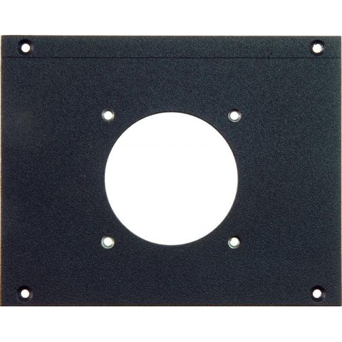 Klotz 21 HP szerelőlemez 19"-os MIS modulkeretekhez előfúrás 1 x RMP 37p számára