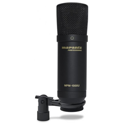 Marantz Pro mikrofon, kondenzátor, USB, studió, vokál