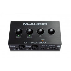 M-Audio interfész 2-be/2-ki 16-bit/48 KHz USB +48V