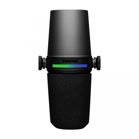 SHURE MOTIV digitális okos mikrofon és interfész XLR-Jack bemenet fekete