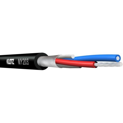 Klotz szimmetrikus profi audió patch kábel sztereó mini csatlakozókhoz - PVC - 100m