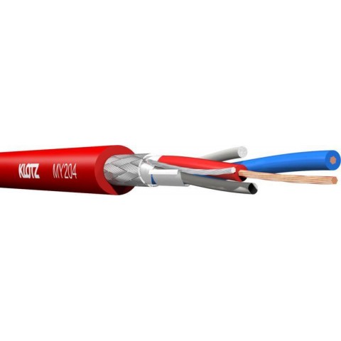 Klotz szimmetrikus patch és mikrofon kábel magas árnyékolással - PVC - 100m