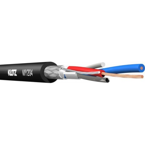 Klotz szimmetrikus patch és mikrofon kábel magas árnyékolással - PVC - 500m