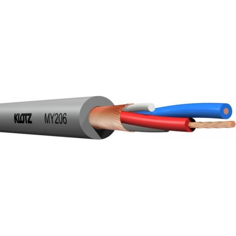 Klotz M1 pro mikrofonkábel 2 x 0,22 mm² - flexibilis - PVC - 50m
