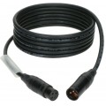 Klotz OT2000 ultra flexibilis AES és DMX kábel XLR 3p mama/papa fekete Klotz csatlakozók - 20m