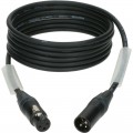 Klotz OT2000 ultra flexibilis AES és DMX kábel XLR 3p mama/papa fekete Neutrik csatlakozó - 15m
