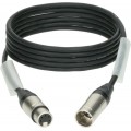 Klotz OT206YS dupla árnyékolt DMX kábel XLR 5p mama/papa nikkel (3 pin bekötve) Klotz - 10m