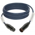 Klotz OT206PB dupla árnyékolt AES és DMX kábel XLR 3p mama/papa fekete Klotz csatlakozók - 15m