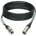 Klotz DC422CY dupla árnyékolt DMX kábel XLR 5p mama/papa nikkel (minden pin bekötve) Klotz - 25m
