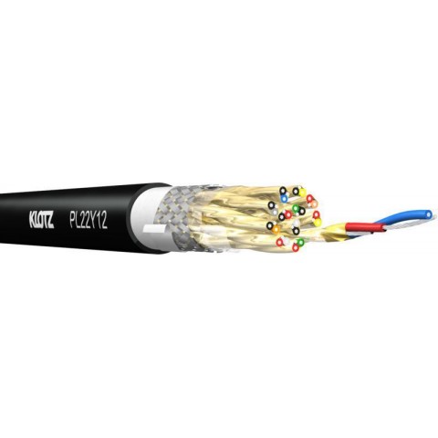 Klotz PolyLIVE mobil csoportkábel 4 x 2 x 0,22 mm² - PVC - 100m