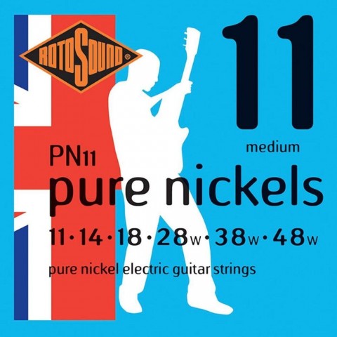 Rotosound Nikkel elektromos gitár húrkészlet 11 14 18 28 38 48