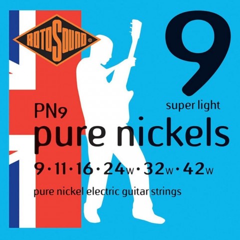 Rotosound Nikkel elektromos gitár húrkészlet 9 11 16 24 32 42