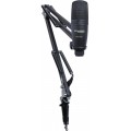 Marantz Pro mikrofon, USB, broadcast állvány, kábel