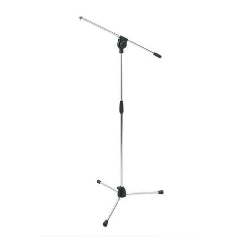 PROEL Gémes mikrofonállvány króm, m: 950-1600 mm, gém: 750 mm