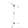 PROEL Gémes mikrofonállvány, króm, m: 950-1600 mm, gém: 540-840 mm