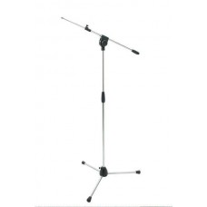 PROEL Gémes mikrofonállvány, króm, m: 950-1600 mm, gém: 540-840 mm