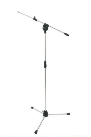PROEL Gémes mikrofonállvány króm m: 950-1600 mm gém: 540-840 mm