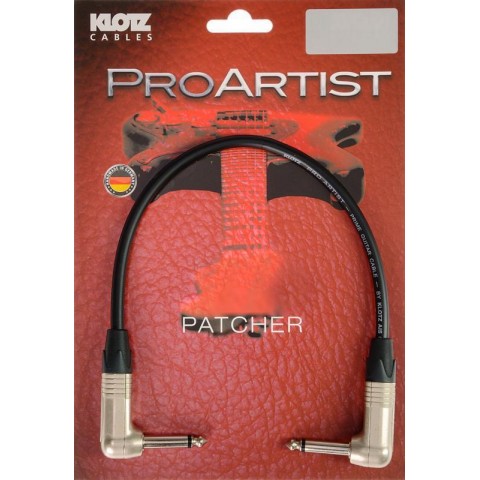 Klotz PRO ARTIST aszimmetrikus pro patch kábel nikkel csatlakozóval - Neutrik - 0,9m