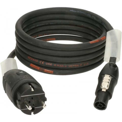 Klotz TITANEX H07RN-F tábkábel 3G 1,5 mm² Schuko - powerCON TRUE1 - 15m