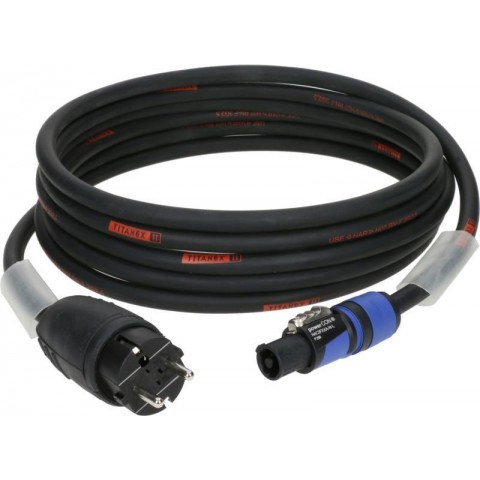 Klotz TITANEX H07RN-F tábkábel 3G 2,5 mm² Schuko - powerCON A - 1,5m