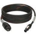 Klotz TITANEX H07RN-F tábkábel 3G 2,5 mm² Schuko - powerCON TRUE1 - 1m