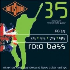 Rotosound Basszusgitár húrkészlet nikkel 35 55 75 95
