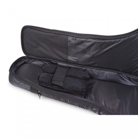 RockBag Elektromos basszusgitár tok tartós RokTex szövet párnázott védelem fekete RockBag Elektromos basszusgitár tok tartós RokTex szövet párnázott védelem fekete