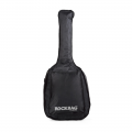 RockBag Akusztikus Gitár Tok, Eco Line, Tartós RokTex®, Fekete, Több Zsebbel