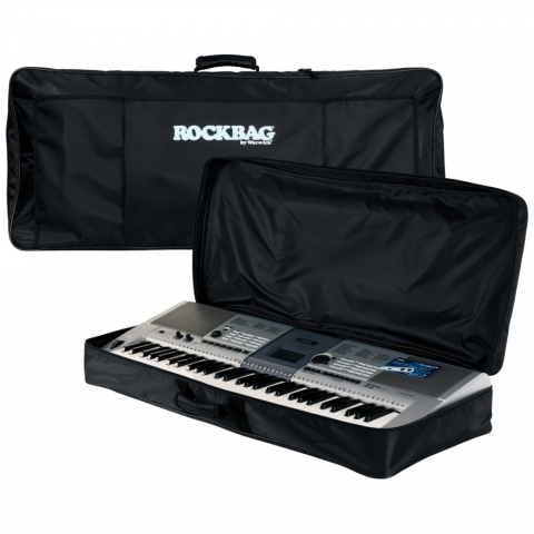 RockBag Billentyűtáska 61 billentyűs Vízálló RokTex Fekete 1 Nagy Zseb RockBag Billentyűtáska 61 billentyűs Vízálló RokTex Fekete 1 Nagy Zseb