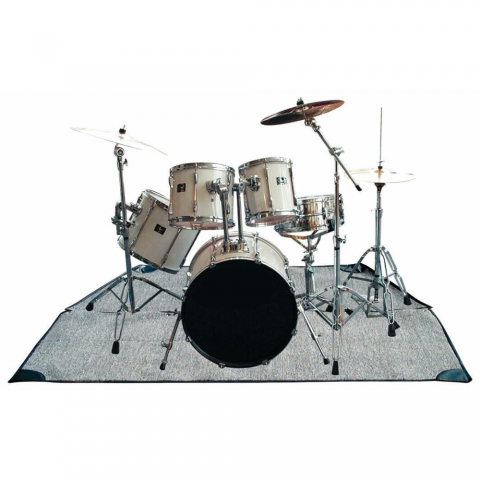 RockBag Dob szőnyeg 200x200 cm csúszásgátló felület hangelnyelő szürke RockBag Dob szőnyeg 200x200 cm csúszásgátló felület hangelnyelő szürke