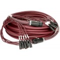 Klotz flexibilis RamCAT 5-cs. multicore hálózati kábel CAT5e (S/UTP) / etherCON - etherCON - 60m