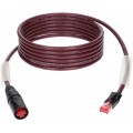 Klotz flexibilis RamCAT hálózati kábel - lila CAT5e (S/UTP) / etherCON - RJ45 - 5m