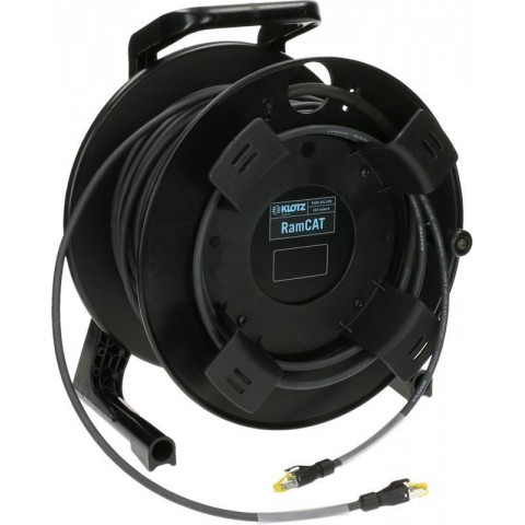 Klotz dupla árnyékolt RamCAT hálózati kábeldob rendszer CAT6 (SF/UTP) / RJ45 - RJ45 - 50m