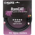 Klotz flexibilis dupla árnyékolt RamCAT hálózati kábel AWG24 CAT5e / RJ45 - RJ45 - 10m