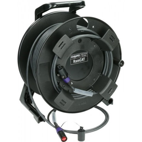 Klotz flexibilis dupla árnyékolt RamCAT hálózati kábeldob AWG24 CAT5e / etherCON - etherCON - 30m